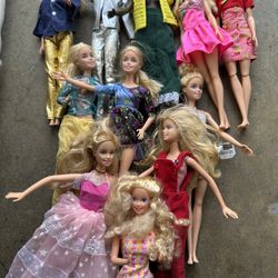 Barbies 5.00 Each