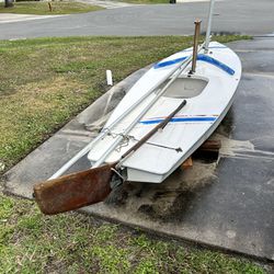 Sunfish Sailboat