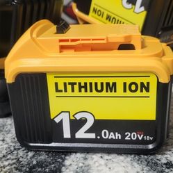 New 20v 12ah Lithium Ion Battery For Dewalt Tools