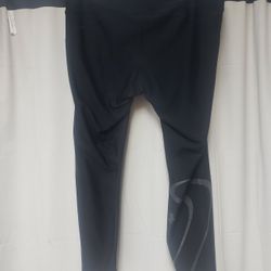 Black Compression Yoga Pants Size XL