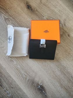 Black card holder wallet