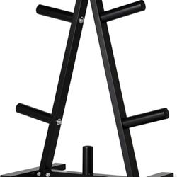 Olympic 2-inch (5.08 cm) Weight Plate Tree Rack Arbre de support pour disques de poids olympiques de 2 po (5,08 cm)