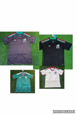 Mexico Soccer jerseys jersey kids and adults 3x120$ 2 x 90$ 1 x50$ Mexico and USA small to 6xl read the description  Size 6xl slim fit is 65$ each  Sl