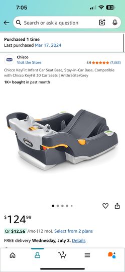 Chicco Infant Car seat base