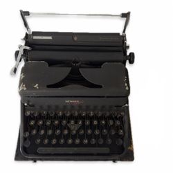 Old Typewriter Hermes 2000, Antique Store Display 