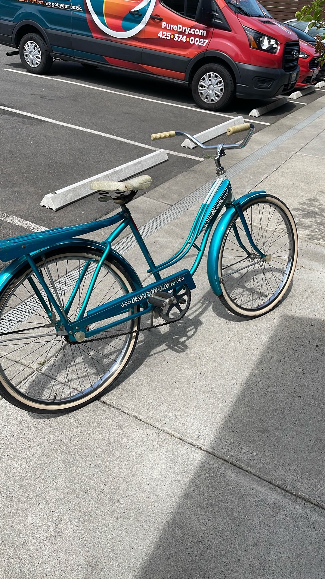 Vintage 1958 Columbia rambler original condition even the tires