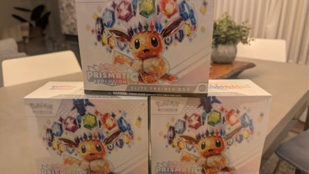 Pokemon prismatic evolutions etb sealed