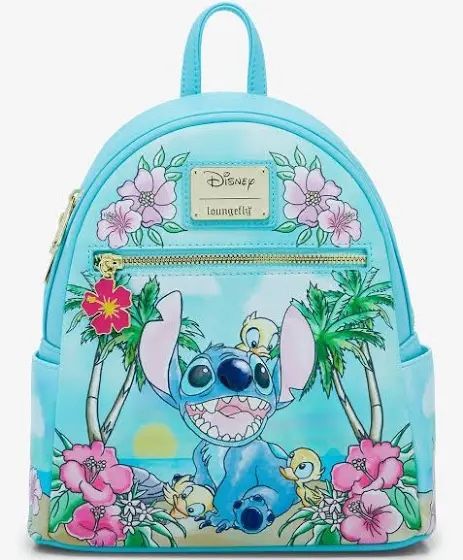 Loungefly Disney Lilo & Stitch Ducklings Beach Mini Backpack -- BoxLunch Exclusive