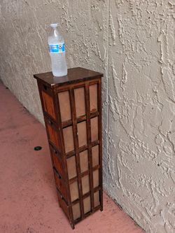 Bamboo tall dresser