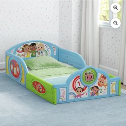 CoComelon Sleep and Play Toddler Bed - NEW