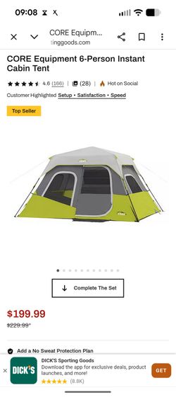 CORE Instant Cabin Tent