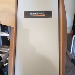Generac 22KW Home Backup Generator with 200 amp auto transfer switch