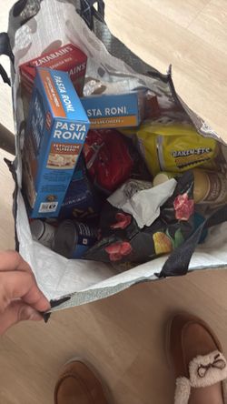 Free bag of food
