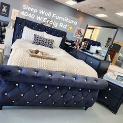 ✨️4pc Queen, King Bedroom ✨️ Furniture Sectionals, Dining Avail 