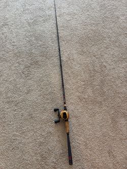 Lews custom pro reel with rod