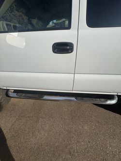 Westin Nerf Bars Running Boards Chrome (03 Silverado extended cab)