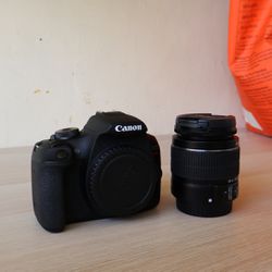 canon rebel t7 with lens 