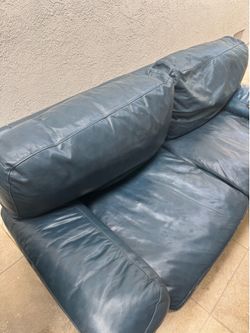 Leather couch