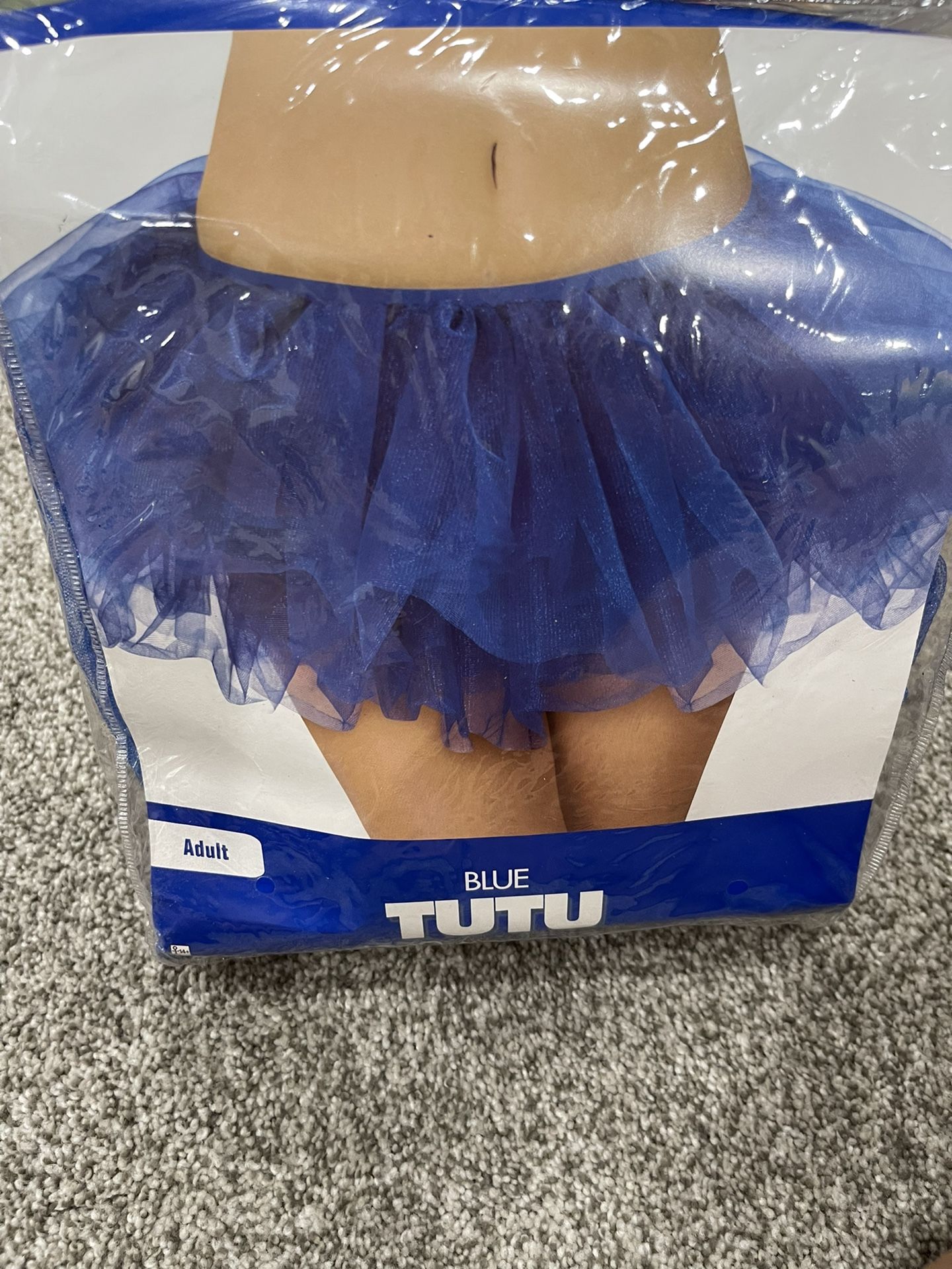 Halloween Costume - Tutu Blue Adult