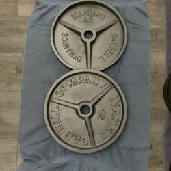 Olympic Weight Plates 45 Lbs