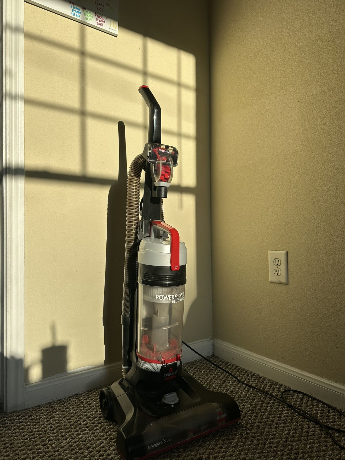 Bissell PowerForce Helix Turbo upright vacuum