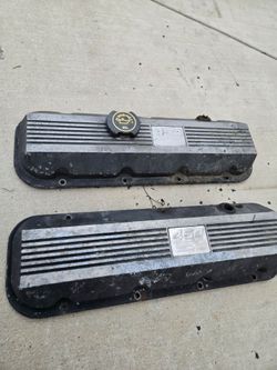 (2)  454 valve covers used