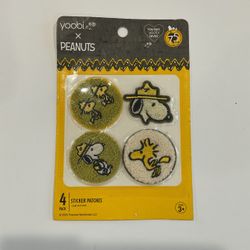 Yoobi x Peanuts Snoopy Sticker Patches 4-Pack