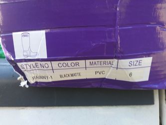 Brand New in Box Shiekh Rain Boots
