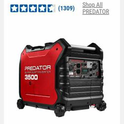 PREDATOR 3500 Watt SUPER QUIET Inverter Generator with CO SECURE Technology  