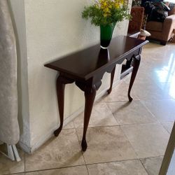 Beautiful End Table.54”L X 29”T And 14”D.