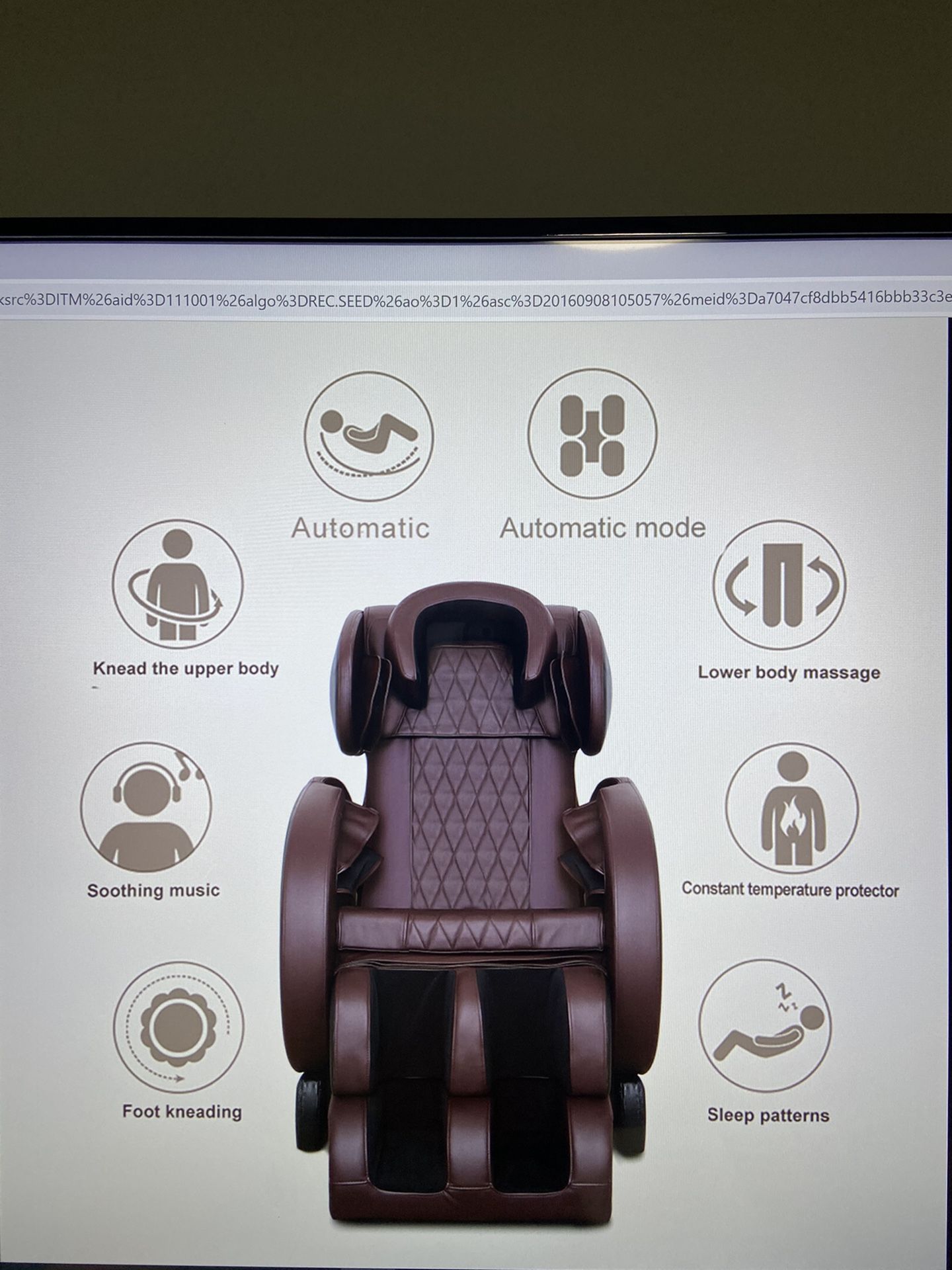 Massage Chair Full Body & Zero Gravity