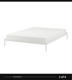 Ikea Bed Frame - Vevelstad - Gray Metal