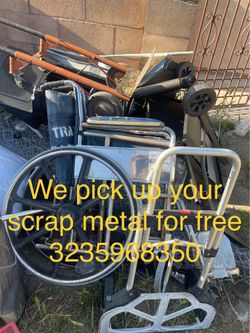 Free scrap metal