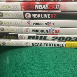 X-Box 360 Sports Games. Videos 