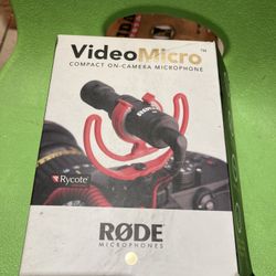 Rode Video microphone Brand New