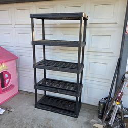 5 tier shelf!