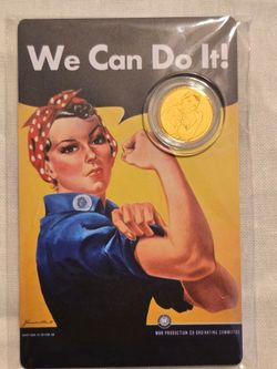 Rosie the Riveter trading card