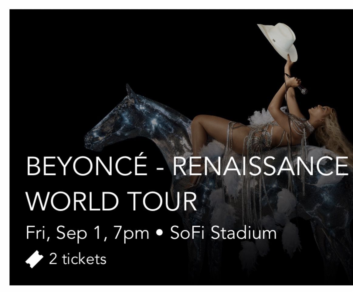 Beyonce Tickets