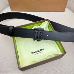 Burberry Men Belt With Box 
