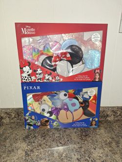 Disney Ears (Disneyland) Pixar, Princess And Minnie Mouse Ears 5-Piece Boxed Set - NEW