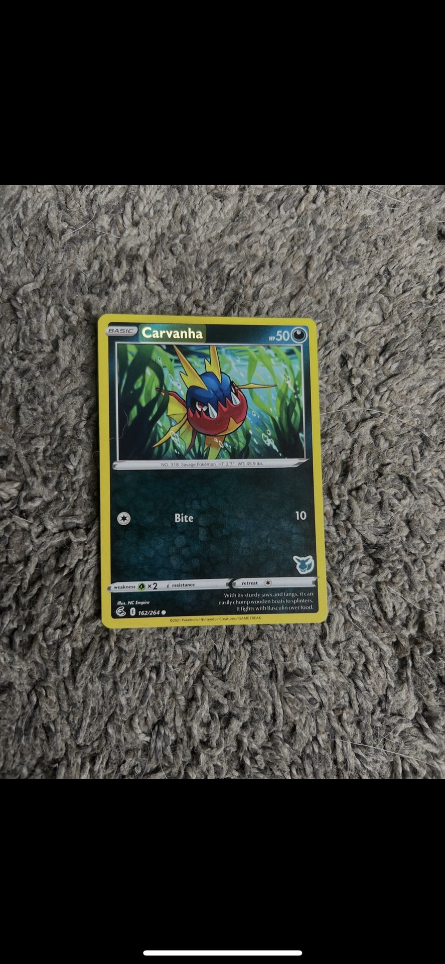 2021 Pokémon Caravanha Basic Card