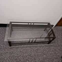 Beveled Glass Coffee Table