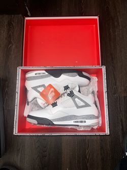 Jordan Retro 4 White Cement