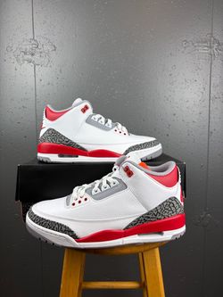 Fire Red (2022) Jordan 3 Retro Brand New Sz 10 OG box