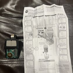 375LM Clicker Garage Door Opener Remote 