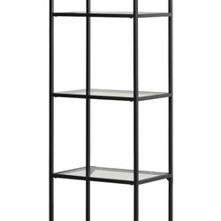 Black Glass Shelf For Sales 