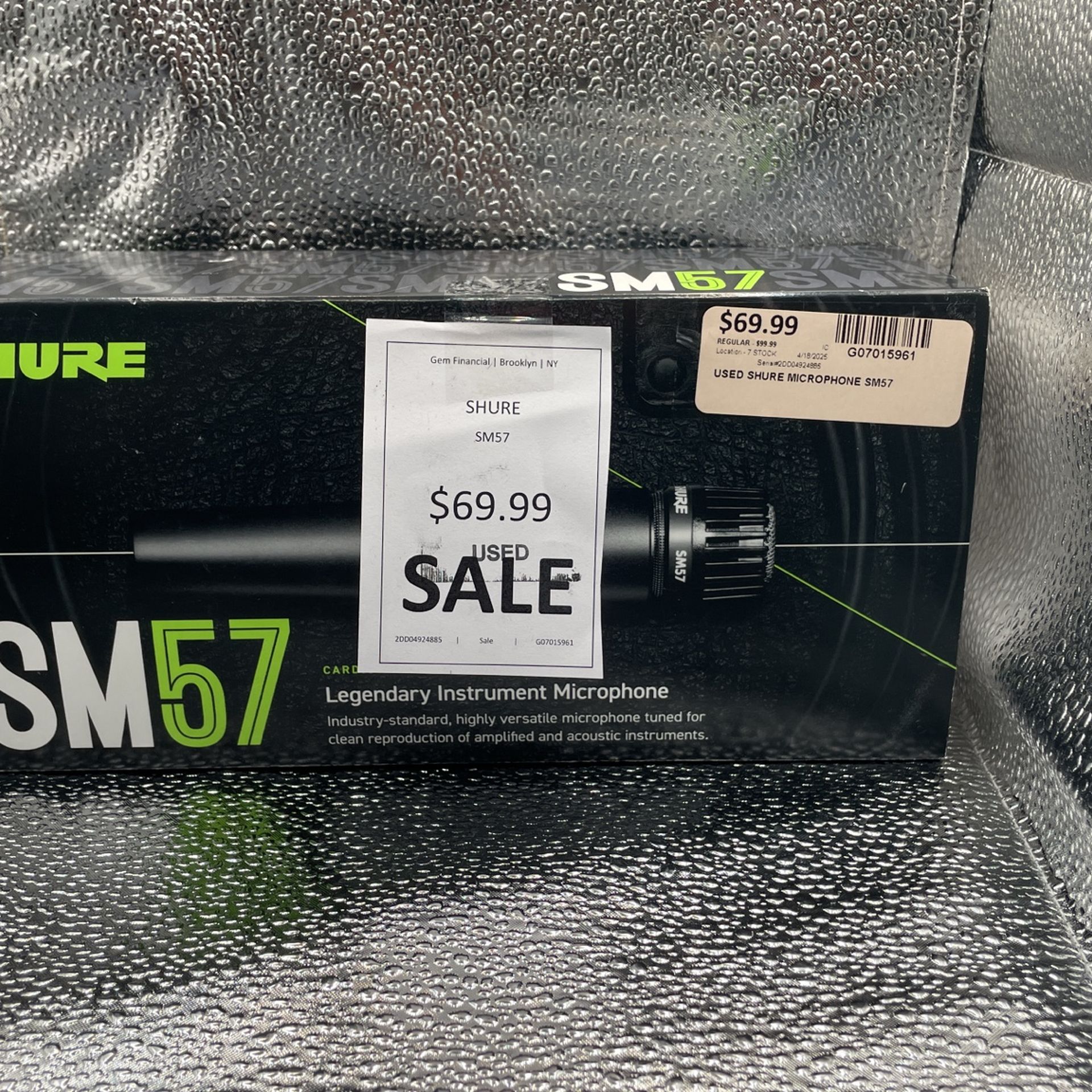 Used Shure Microphone