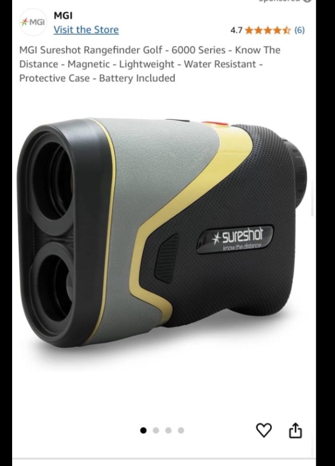 MGI Sureshot Rangefinder Golf - 6000 Series