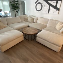 Beige Sectional Cream 