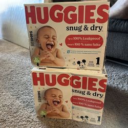 Huggies Snug And Dry Size 1 